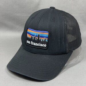 San Francisco Snapback Hat Cap Black Yupoong California Trucker Souvenir Mens